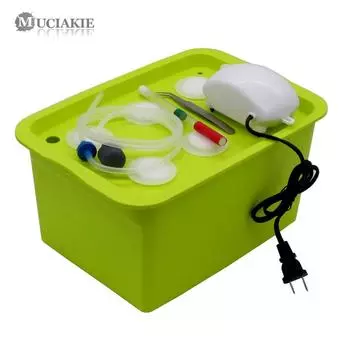 1 комплект 220/110 В Гидропонные системы Участок для рассады 6 отверстий Горшки для рассады Беспочвенное выращивание Растения Наборы для выращивания рассады Гидропоника