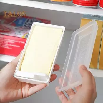 1 комплект, 250 мл, контейнер для масла с разделочной доской, органайзер для хранения сыра, кухонный сервировочный инструмент для выпечки белый