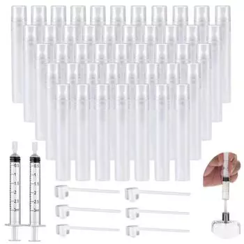 1 комплект, 2 мл, 3 мл, 5 мл, 8 мл, 10 мл, мини-переносной пластиковый флакон для духов с распылителем и прямыми инструментами для наполнения духов 2ml Set A