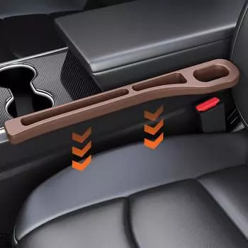 1 комплект/2 шт., герметичная полоска для бокового шва сиденья автомобиля, для хранения внутренних изделий, заглушка для двух слотов, герметичная полоска для заполнения зазоров Pack of 2