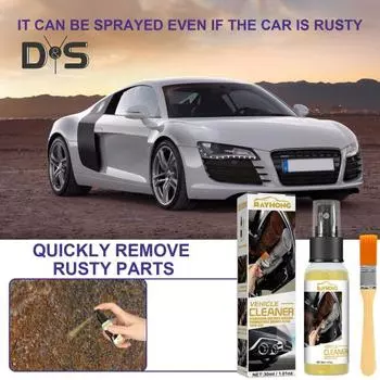 1 комплект, 30 мл, средство для удаления ржавчины с металла, полировка, удобные инструменты для чистого ремонта металлической поверхности 30ML