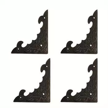 1 комплект/30 шт. фурнитура большого размера новая китайская упаковочная коробка в старинном стиле с четырьмя сторонами защитный уголок из железной кожи упаковка для летучей мыши 30pcs