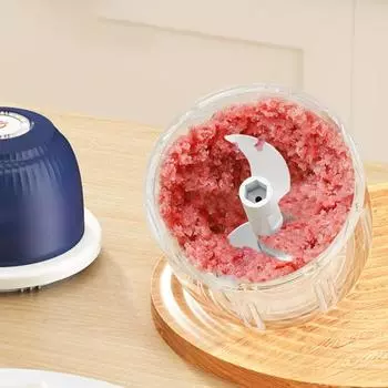 1 комплект, 350 мл, давилка для чеснока, съемная, экономичная, простая в эксплуатации, мини-беспроводная электрическая измельчитель чеснока, дробилка для имбиря, кухонный гаджет 350ml