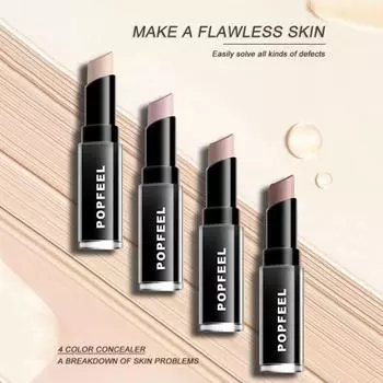 1 комплект 3D-консилера для лица, хайлайтер-карандаша, долговечного водонепроницаемого эффекта, создающего многомерный скульптурный эффект