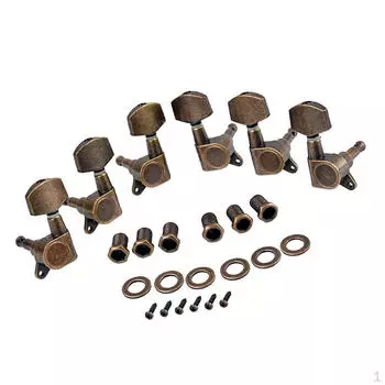 1 комплект 3R3L гитарных инструментов, тюнинговые колки, колки для акустических деталей