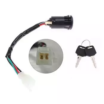 1 комплект 50Cc-250Cc ATV мотоцикл с проводным пусковым переключателем дверные замки пляжный велосипед мужской ключ зажигания переключатель