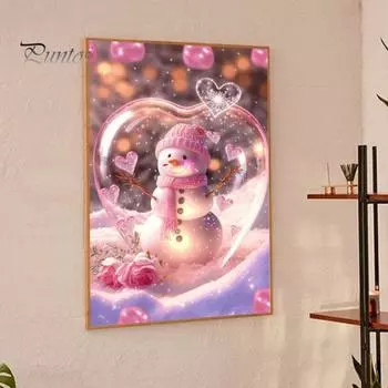 1 комплект 5D DIY алмазная живопись комплект цветочный узор стразы художественная картина орнамент для украшения дома розовый