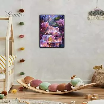 1 комплект 5D DIY комплект алмазной живописи пейзажи кошки бабочки узор алмазная живопись картина для домашнего декора C