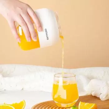 1 комплект, 800 мл, портативная соковыжималка, чашка пищевого качества, большая емкость, перезаряжаемый беспроводной электрический блендер, соковыжималка, кухонный инструмент 1pc зелёный