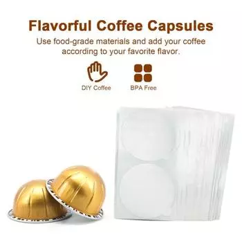 1 комплект, 80 мл/40 мл/150 мл/230 мл капсула для кофе, многоразовая чашка для кофе «сделай сам», капсула для кофе для Nespresso Vertuo 80ML