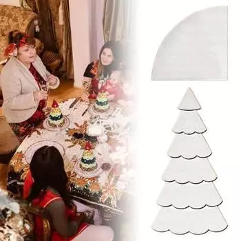 1 комплект 8/12/15 дюймов линейка для лоскутного шитья DIY акриловая ручная работа Рождественская елка стеганый набор швейные аксессуары для дома 15Inch