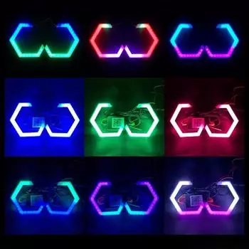 1 комплект 9-30 В RGB шестигранные ангельские глазки Halo кольца для модернизации фар автомобиля мотоцикла Switchback белые DRL + янтарные указатели поворота