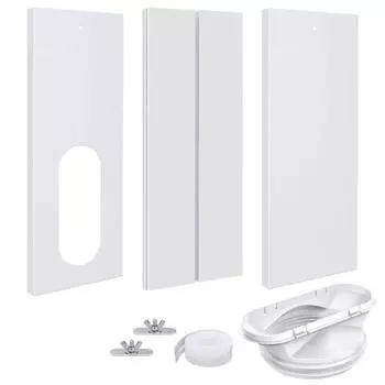 1 комплект экологически чистых с уплотнительными панелями, регулируемый дефлектор переменного тока, аксессуары для кондиционера 3pcs