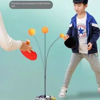 1 комплект эластичных тренажеров для настольного тенниса, подвижных шариков для понга, весла, комплект тренировок, спорта children