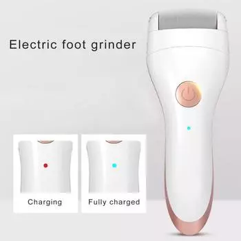 1 комплект, электрическая шлифовальная машина для ног 2-в-1, перезаряжаемая, удаляет кожу ног, улучшает видимость, эффективный инструмент для педикюра