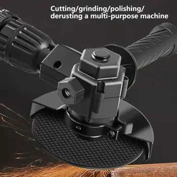 1 комплект, электрическая угловая шлифовальная машина, усиленная электрическая дрель, угловая шлифовальная машина, ручной инструмент для столярных работ A