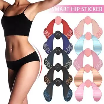 1 комплект, электрический тренажер для бедер, тонер для мышц, умный фитнес-тренажер для тренировок дома и офиса, 1 комплект чёрный/синий