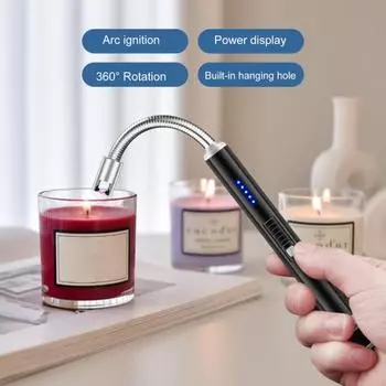 1 комплект, электрический воспламенитель, защита от перегрева, беспламенный ветрозащитный воспламенитель, газовая плита из цинкового сплава, электрический дуговой воспламенитель, кухонный гаджет чёрный