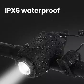 1 комплект электрического велосипедного сигнала со светодиодной подсветкой, простая установка, водонепроницаемая, высокая яркость, велосипедная передняя фара для шоссейных велосипедов MTB красный