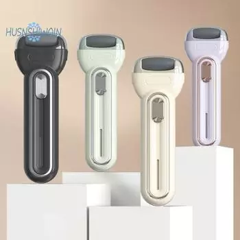 1 комплект электрической шлифовальной машины для ног, легко удаляет мозоли, омертвевшую кожу, шлифовальная машина для красивых гладких ног бежевый