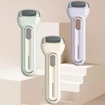 1 комплект электрической шлифовальной машины для ног, легко удаляет мозоли, омертвевшую кожу, шлифовальная машина для красивых гладких ног бежевый