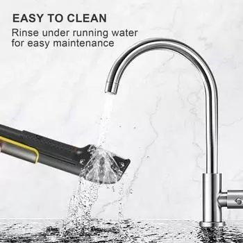 1 комплект электробритвы для спины с 5 насадками-гребнями, портативный мужской триммер для волос с двумя головками, USB перезаряжаемый ручной инструмент для удаления волос USB port серый