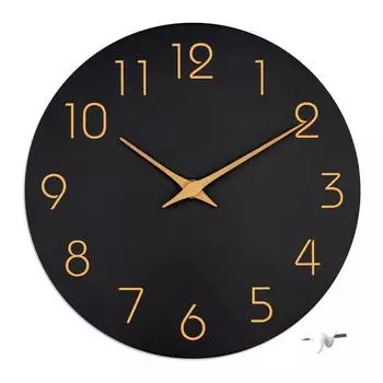 1 комплект, электронные часы, бесшумный счетчик времени, большой циферблат, полезные для домашнего офиса, общежития, настенный цифровой домашний декор 10Inch белый