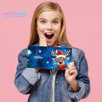 1 комплект алмазная живопись поздравительная открытка долговечная гладкая надпись DIY Рождественская открытка для подарка на фестиваль A