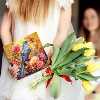 1 комплект алмазная живопись поздравительная открытка долговечная гладкая надпись DIY Рождественская открытка для подарка на фестиваль A