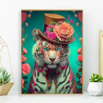 1 комплект алмазной живописи набор мультфильм животных узор DIY горный хрусталь картина ремесло набор C