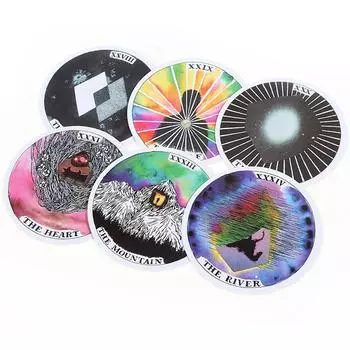 1 комплект английской настольной игры, карты Таро, Oracle