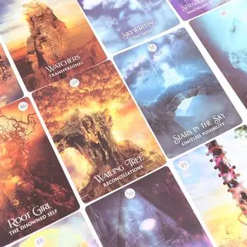 1 комплект английской версии настольной игры Таро, карточной игры