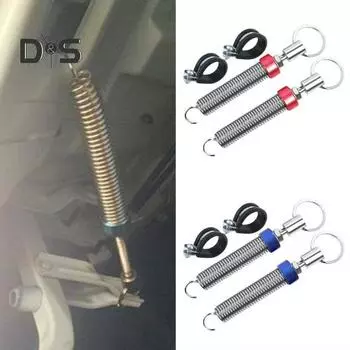 1 комплект, антикоррозийная пружина багажника, хорошая прочность, полезный автомобильный подъемник крышки багажника, автоматически открывающийся инструмент красный