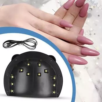1 комплект аппарат для фототерапии ногтей инфракрасный датчик 3 передачи 36 Вт нечерная ручка 12 лампочек мини панда лак для ногтей сушилка для женщин Panda
