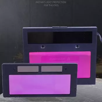 1 комплект автоматически затемняющийся сварочный шлем с солнечной батареей, автоматический фильтр для линз 1 Set