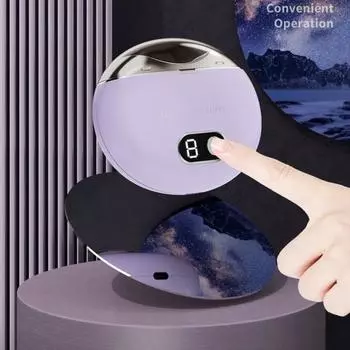 1 комплект автоматических электрических кусачек для ногтей, полировщик для ногтей, безопасный кусачки для ногтей, перезаряжаемый триммер для ногтей красный