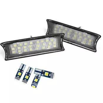 1 комплект автоматических светодиодных купольных фонарей для крыши автомобиля, лампа для чтения, лампочка для карты для BMW E90 E92 E93 3 серии, запасные части для салона автомобиля