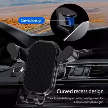 1 комплект автомобильного телефона с прочной выемкой, без стабильной поддержки, держатель, блокировка кнопок, фиксированная, высокая прочность B