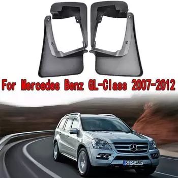 1 комплект автомобильных брызговиков для Mercedes Benz GL-Class X164 2007-2012, брызговики, брызговики на крыло, модификация