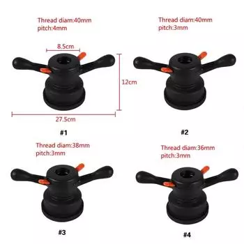 1 комплект автомобильных быстросъемных ступиц, гаек-барашков, балансировочный станок для шин, инструмент для замены зажимов, балансировочный станок для шин и колес 36/38/40 мм 3/4 мм