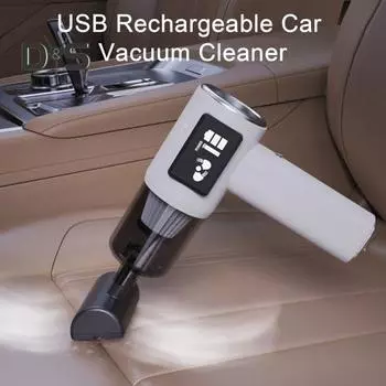 1 комплект автомобильный пылесос ручной беспроводной пылесос USB-C перезаряжаемый 3 в 1 надувной светильник пылеуловитель высокой мощности мини воздуходувка для клавиатуры белый