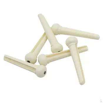 1 комплект белых штифтов для седла акустической гитары, гайка/