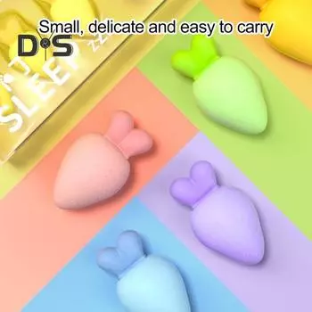 1 комплект берушей из губки-редиса, шумоподавление 35 дБ, моющиеся, водонепроницаемые, мягкие, многоразовые, для защиты органов слуха, концертов, работы, учебы, сна, бесшумные беруши жёлтый