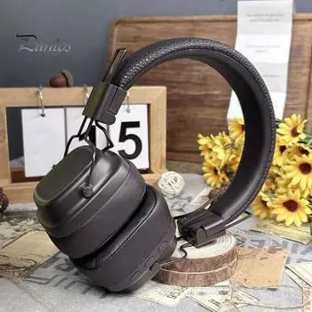 1 комплект, беспроводная гарнитура, светящиеся наушники с активным шумоподавлением, Bluetooth-совместимые наушники для музыкальных звонков чёрный