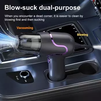 1 комплект беспроводной пылесос высокой мощности и всасывания портативный ручной автомобильный и бытовой пылесборник 20000PA