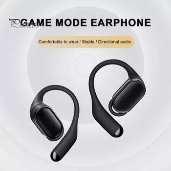 1 комплект беспроводных наушников Bluetooth-совместимые наушники Hi-Fi стерео наушники с шумоподавлением для спорта бежевый