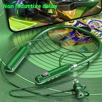 1 комплект беспроводных наушников BT-7, совместимых с Bluetooth, 5,3-дюймовый светодиодный цифровой дисплей высокой четкости, сабвуфер, интеллектуальный шум чёрный