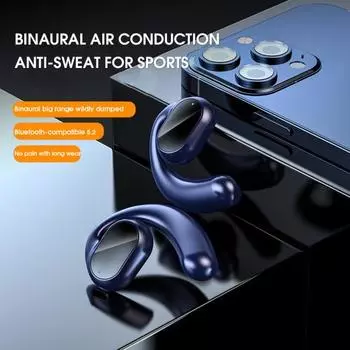 1 комплект беспроводных наушников, супер длительный срок службы батареи, воздушная проводимость Ipx5, водонепроницаемая, стабильная передача
