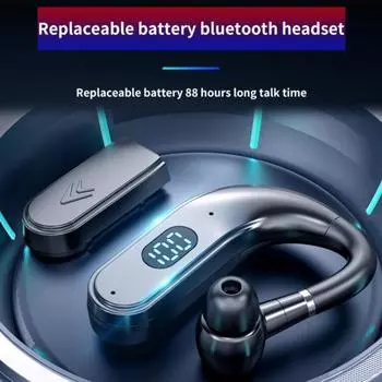 1 комплект беспроводных наушников X5, интеллектуальный цифровой дисплей, HD-совместимый голосовой вызов, шумоподавление, супер B