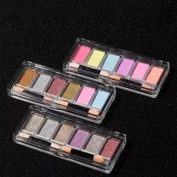 1 комплект, блестящая пудра для ногтей, красочная, легко размазывается, маникюр, изысканная блестящая пудра для дизайна ногтей для вечеринки